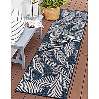 Rugshop Outdoor Rugs Tropical Floral Modern Indoor Outdoor Carpet