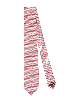 Nœuds papillon et cravates Satin Ferragamo pour homme en coloris Rouge Homme Accessoires Cravates 