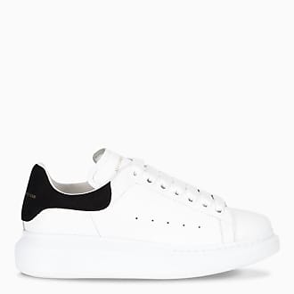 white and silver alexander mcqueen trainers