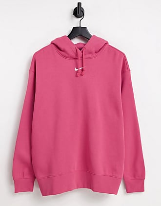 nike revival hoodie dusty red