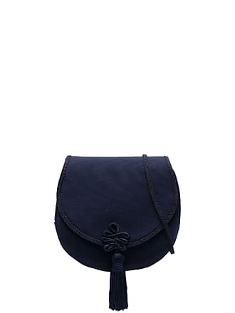 Leather crossbody bag Yves Saint Laurent Blue in Leather - 25693654