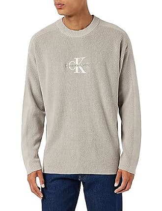 Pulls Calvin Klein en Gris : jusqu'à −30%