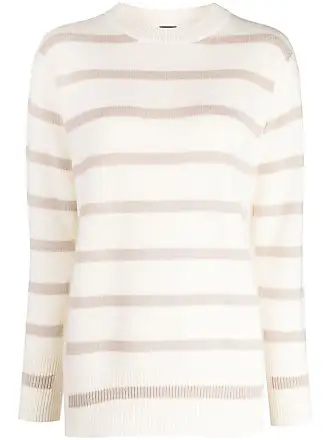 Lorena Antoniazzi sequin-embellished cable-knit jumper - Neutrals