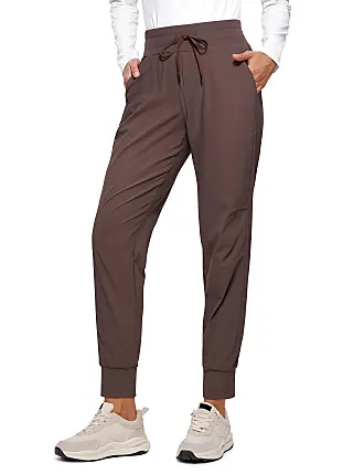 CRZ YOGA Athletic High Waisted Joggers For Women 27.5 - Lightweight Workout  Travel Casual Outdoor Hiking Pants