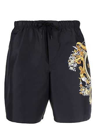 Versace Swim Slip Sponge Jacquard Bottoms