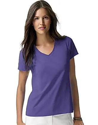 Sizing Line-Up for Hanes Women's 100% Cotton T-shirt -  Standard Sizes
