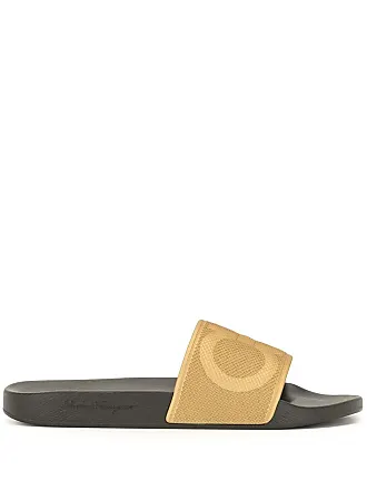 FERRAGAMO Giunone leather slides