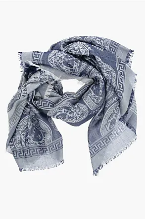 Versace Collection Black & Grey Mens Scarf ISC40R1WIT02856I4019