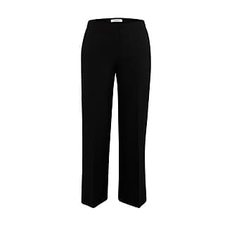 Mode Pantalons Pantalons à pinces Laura Scott Pantalon \u00e0 pinces noir-blanc motif ray\u00e9 style d\u00e9contract\u00e9 