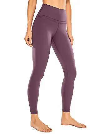 Vintage Purple Gym Leggings - Women's High Waist