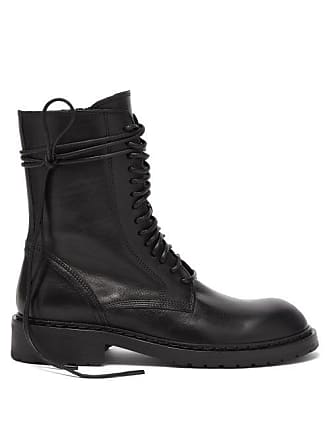 Damen Schuhe Stiefeletten Boots Schnür-Booty Leicht Gefüttert 6292 schwarz