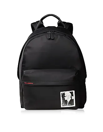 Karl Lagerfeld K/LOOM monogram-embossed Leather Backpack - Farfetch