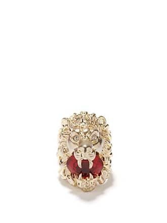 Matchesfashion Damen Accessoires Schmuck Ringe Bee Crystal-embellished Ring 