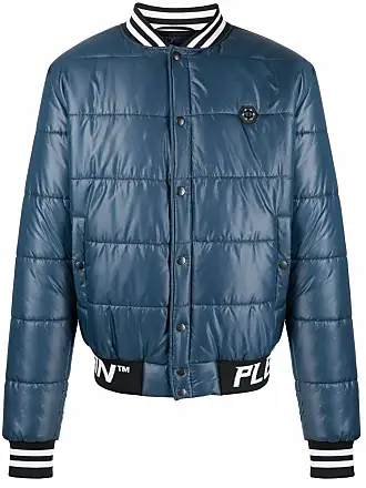 Philipp Plein Studded Leather Bomber Jacket - Farfetch