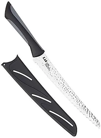  Kai PRO Serrated Knife Sharpener, Kitchen Knife Sharpener for  Serrated and Reversed Scallop Blades, Easy-Grip Handle, Non-Slip Base,  Knife Sharpeners for Kitchen Knives White: Home & Kitchen
