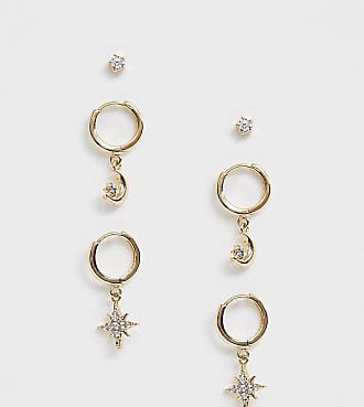 Gespout Vintage Elegant Stil Halskette Ohrringe mit Anhänger Mode Schmuckset für Damen