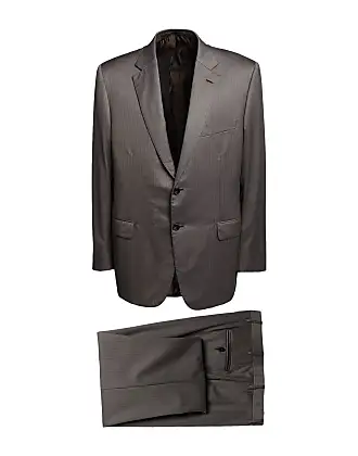 Brioni - Solid Charcoal Gray Wool Suit | Mitchell Stores