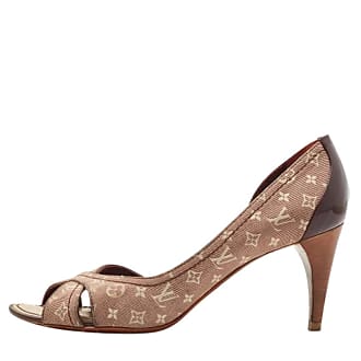 Escarpins en tissu et en cuir à ornements Louis Vuitton - Chaussures Femme
