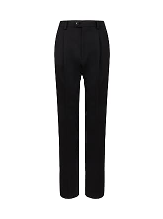 Etro Tailored Trousers With Tucks, Woman, Black