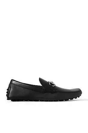 Gomma Carro embellished leather loafers