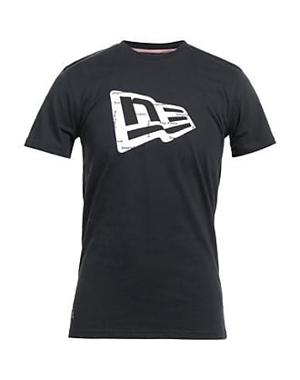 NEW ERA MLB BIG LOGO OVERSIZED TEE NEYYAN BLK, Black Men's T-shirt