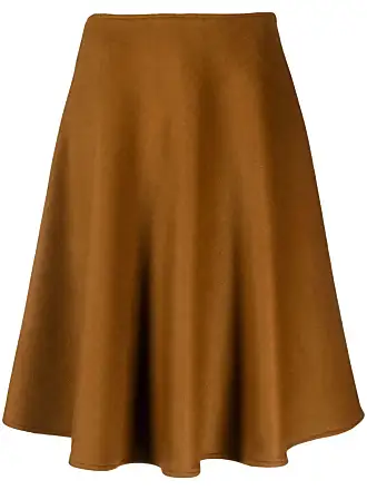 Blanca Vita A-line flared mélange skirt - Grey
