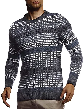 Leif Nelson Ln20227 Hombres Punto Pullover