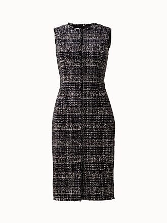 Akris Sleeveless Tweed Shift Dress