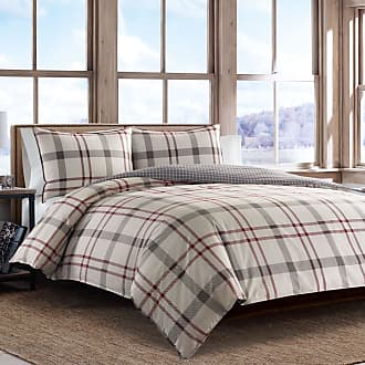 Full/Queen Sherwood Reversible Comforter Set Gray - Eddie Bauer