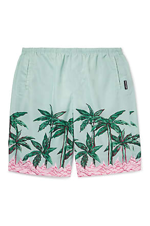 Palm Angels embroidered-monogram Knit Shorts - Farfetch