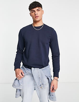 MEN FASHION Jumpers & Sweatshirts Elegant White/Navy Blue M discount 56% Jack & Jones jumper 