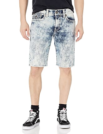 true religion mens denim shorts