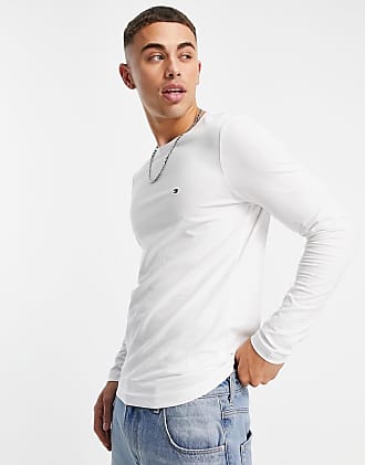 Tommy Hilfiger Men's Slim Fit Stretch Cotton Shirt White Long Sleeve 2XL NWT 