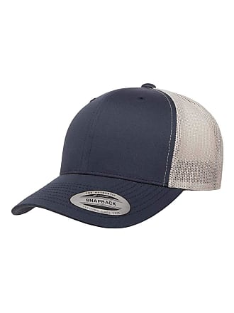 Yupoong Classics Six-Panel Retro Trucker Cap - 6606 - Adjustable - Navy/Silver