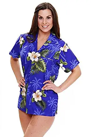 Chemisier discount hawaien femme