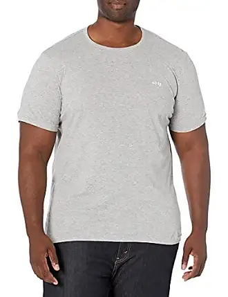 BOSS HUGO BOSS Men's Modern Fit Basic Single Jersey T-Shirt, White