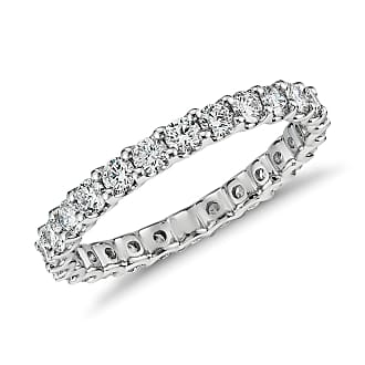 Blue Nile Luna Diamond Eternity Ring in 14k White Gold (1 ct. tw.)