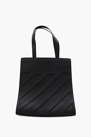 off white leather tote