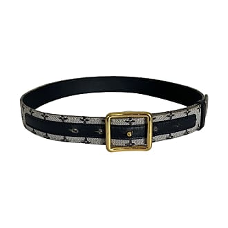 Ceinture initiales en cuir Louis Vuitton Marron taille 90 cm en