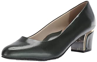 Soft Style womens Deanna Pump, Dark Green, 7.5 Narrow US