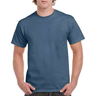 Gildan Men's T-Shirt - Blue - XXL