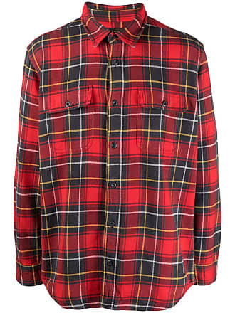 Camisete Flanelada Xadrez Vermelho e Marinho – Casa do Cowboy