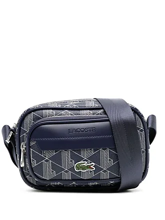 LACOSTE cross body bag Messenger Bag L Monogram Noir Gris, Buy bags,  purses & accessories online