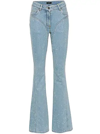 MUGLER Mid-rise flared jeans