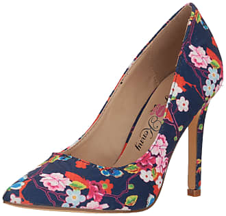 Penny Loves Kenny Womens Opus SF Pump, Blue Floral, 11 Medium US