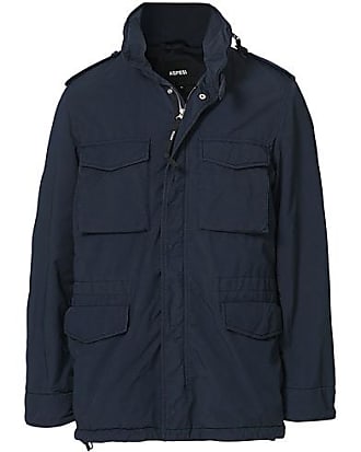 Aspesi Wolle Jacke in Blau für Herren Herren Bekleidung Jacken Freizeitjacken 