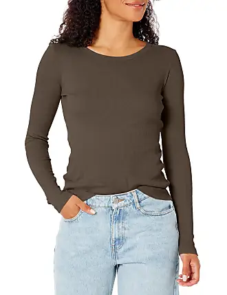 Velvet by Graham & Spencer womens Hilary Cotton Thermal Tee Henley Shirt,  Ecru, Small US at  Women's Clothing store