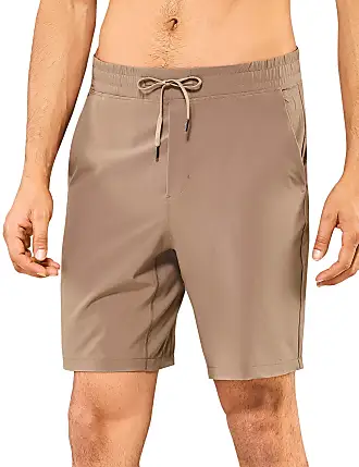 CRZ YOGA Men's 9 Linerless Workout Quick Dry Running Shorts Size