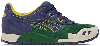 green and gold asics shoes