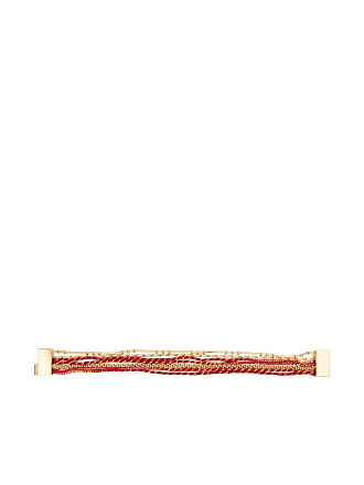 Saint Laurent Charm armband met logo • Goud • de Bijenkorf